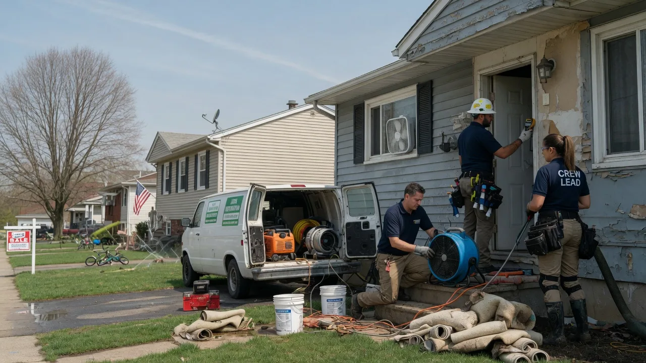 Flood Cleanup in Mays Landing, NJ near me